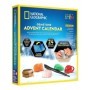 National Geographic - Set educativ Calendar de Craciun descopera roci si pietre pretioase cu 24 de surprize National Geographic 